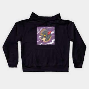 Wolf - Bite The Hand Kids Hoodie